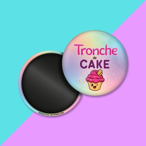 Magnet - Tronche de cake