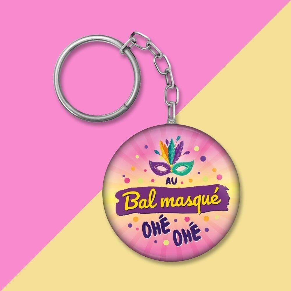 Portachiavi - Al ballo in maschera oh oh oh