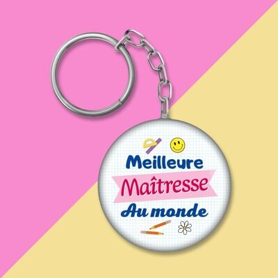 Porte-clés - Meilleure Maîtresse au Monde