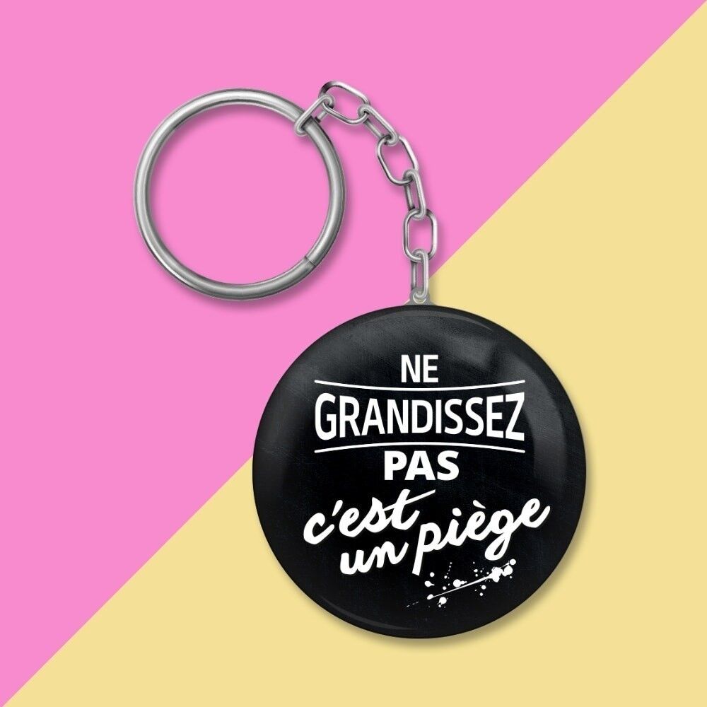 Portachiavi - Non crescere è una trappola