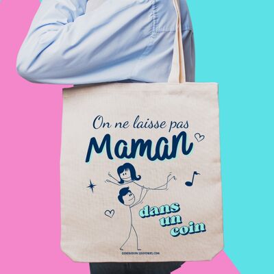 Borsa tote - Non lasciamo la mamma in un angolo