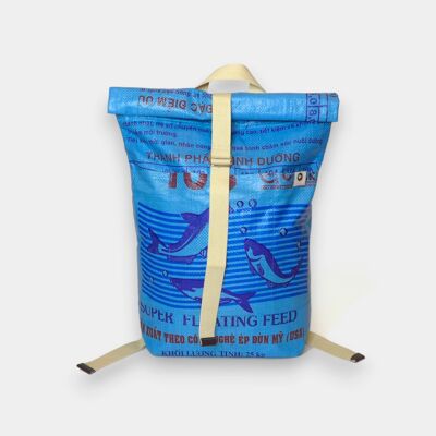 BACKPACK | Nachhaltiger Rucksack in blau-aqua
