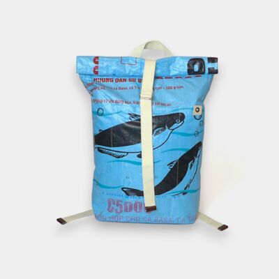 BACKPACK | Sustainable backpack in light blue