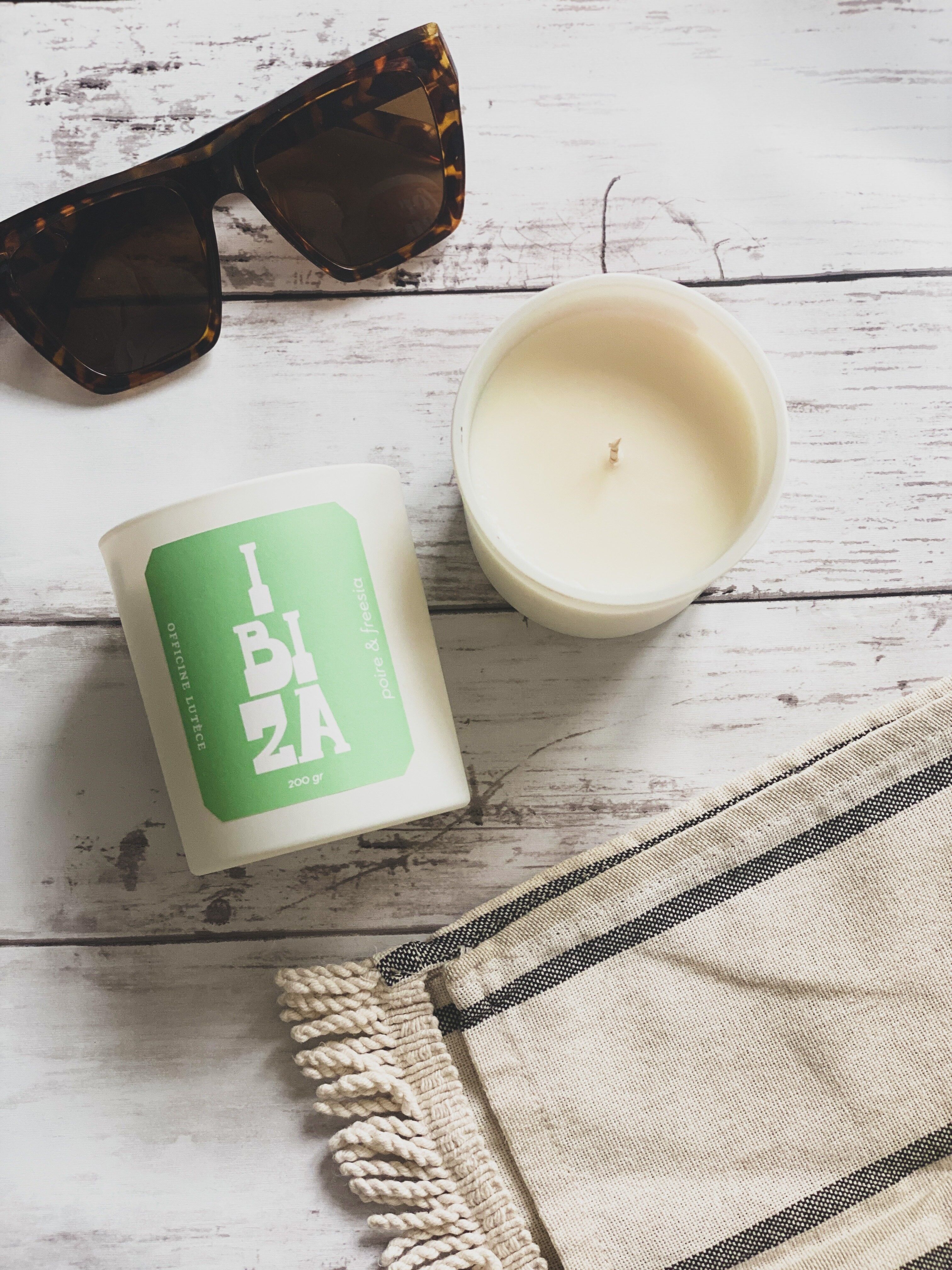 Candela Profumata Ibiza - Pera & Fresia - Primavera Estate