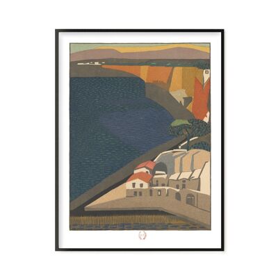 Affiche Poster - Impression d'art sur papier - Illustration N°1 par Schmied - Les Climats, Anna de Noailles 1924