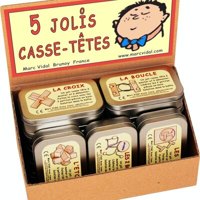 5 Joils Casse-Têtes