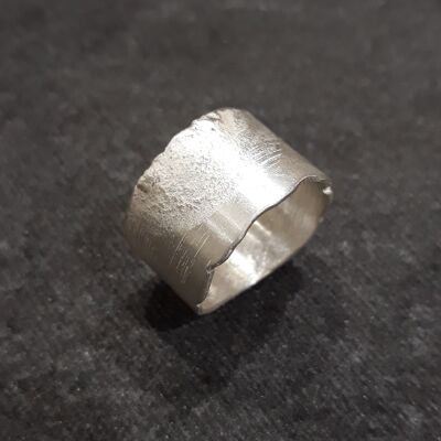NAM mixed ring in ethical 950 silver