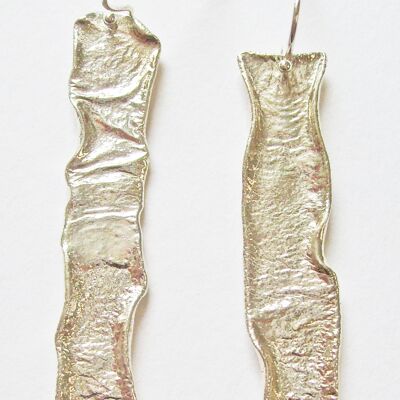 PARCHEMINS earrings in ethical 950 silver