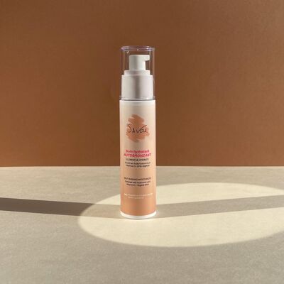 Self-tanning moisturizer for the face