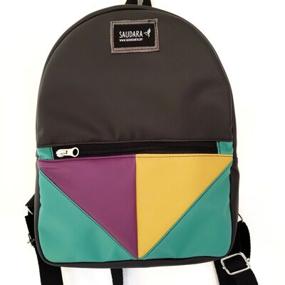 IndieGo leatherette backpack