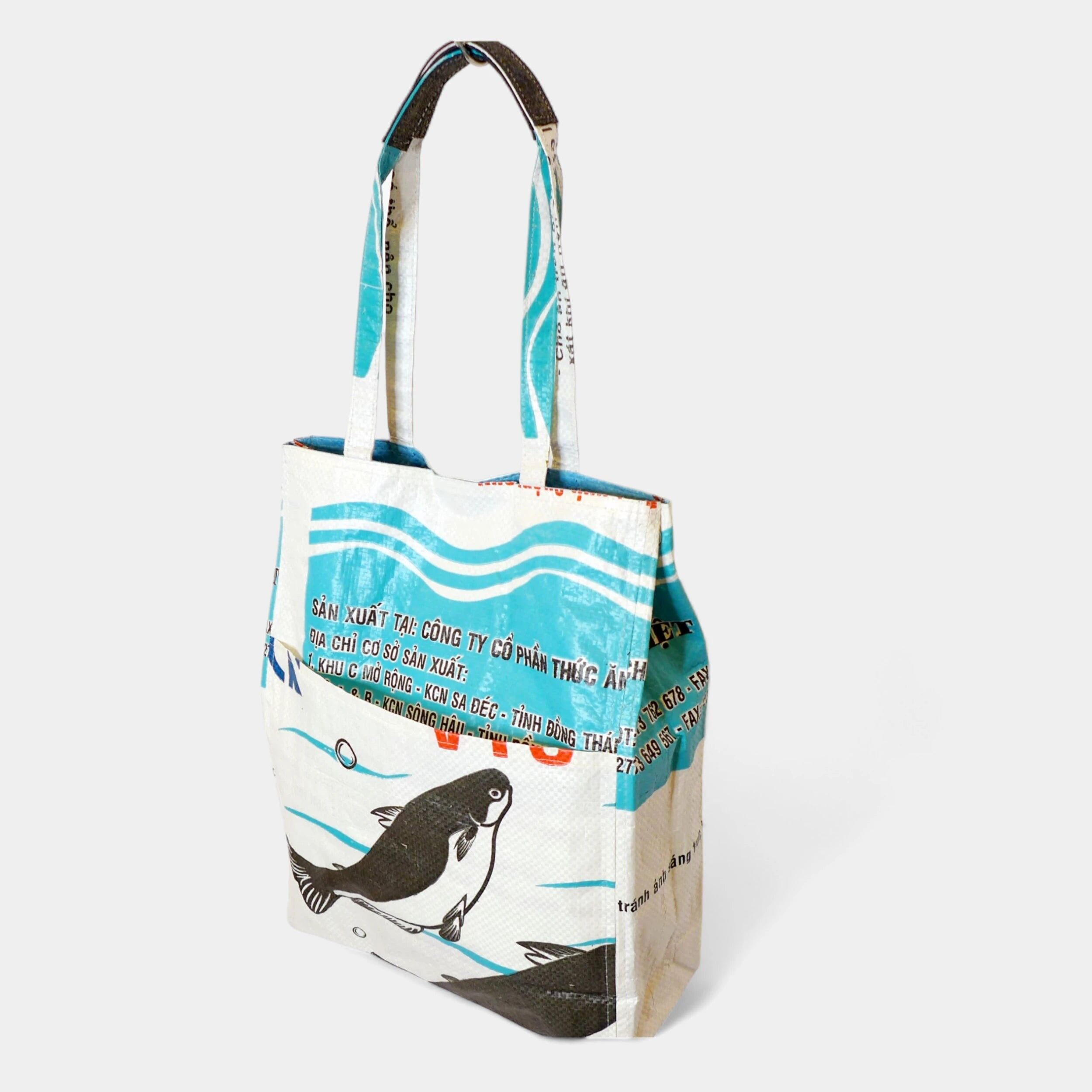 BORSA DA AFFARI | Borsa riciclata in bianco