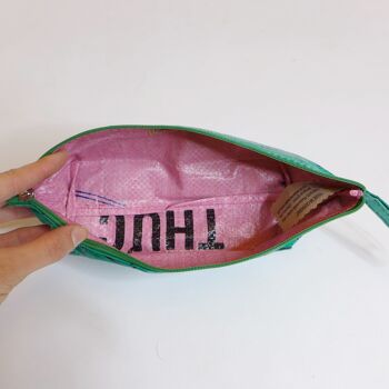 Penal 'PENCIL CASE' - sacs d'aliments pour poissons recyclés - #fish Gruen-til 3