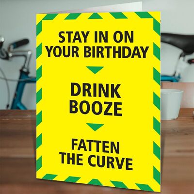 Birthday Drink Booze Funny Birthday Card