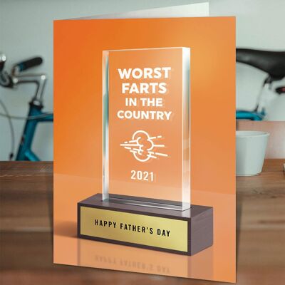 Worst Farts Fathers Day Card