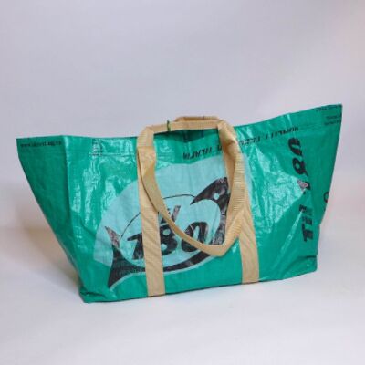 Bag 'CARGO BAG' - upcycled fish feed bags - #fish Gruen-til