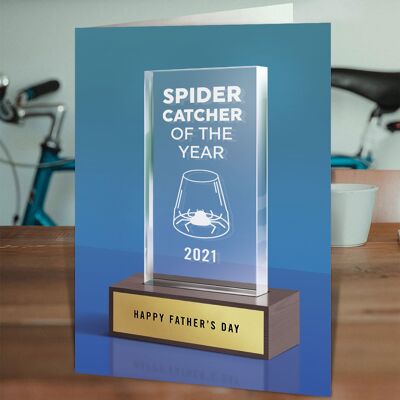 Spider Catcher Fathers Day Card