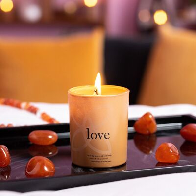 Large Scented Love Candle