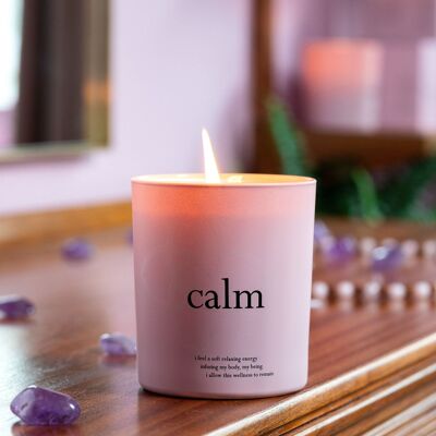 Large Scented Calm Candle