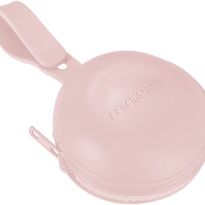 PORTACIUCCIO IN SILICONE CREPE POD ROSA