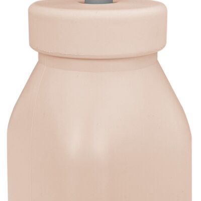 BOTTLE WITH STRAW BEIGE BUBBLE/GRAY NAC