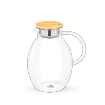 JUG WITH BAMBOO LID 2400 ML WL-888212/A 3