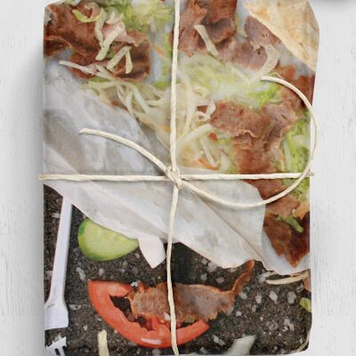 Kebab Funny Gift Wrap