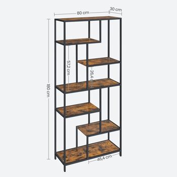 Boekenplank 180 cm Hoog 7