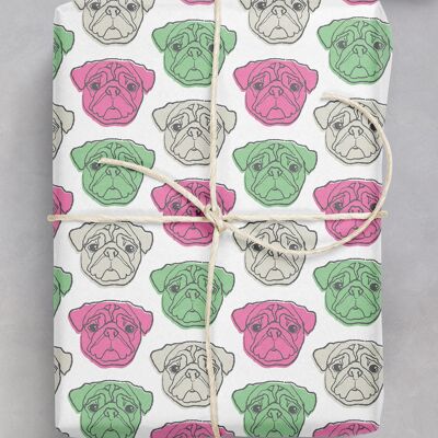 Pug Gift Wrap