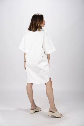Robe blanche été Made in France 2