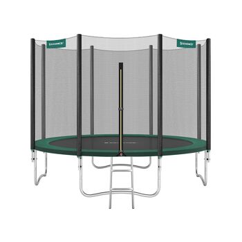 Trampoline 305 cm vert zwart 2