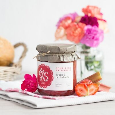 Strawberry rhubarb jam