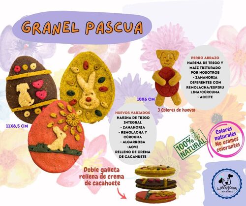 Pascua Granel-  Easter Bulk dog snacks