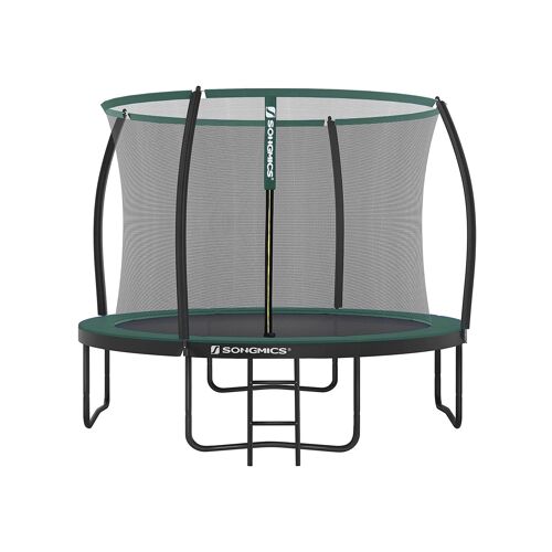 Trampoline zwart-donkergroen