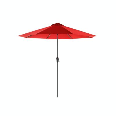 Parasol 300 cm rouge
