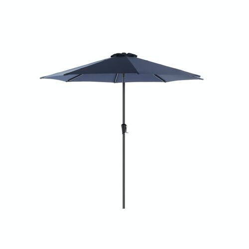 Parasol tuinparasol market parasol marineblauw