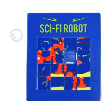 Puzzle coulissant - Robot de science-fiction 2