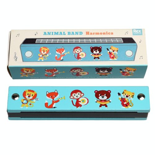 Wooden harmonica - Animal Band