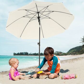 Strandparasol beige 3