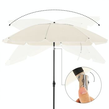 Strandparasol beige 6