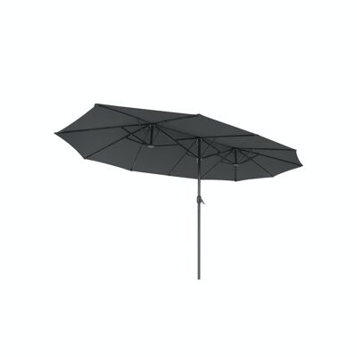 Parasol Groot 460 x 270 cm Grijs