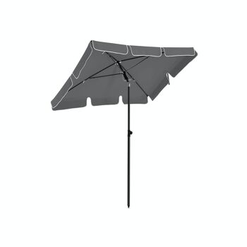 Parasol pour balkon gris 1