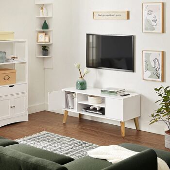 Tv-meubel woonkamer witte natuurlijke kleur 4