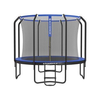 Trampoline 366 cm bleu foncé 1