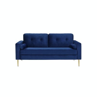 3-Sitzer-Bank blauw 181 x 82 x 86 cm