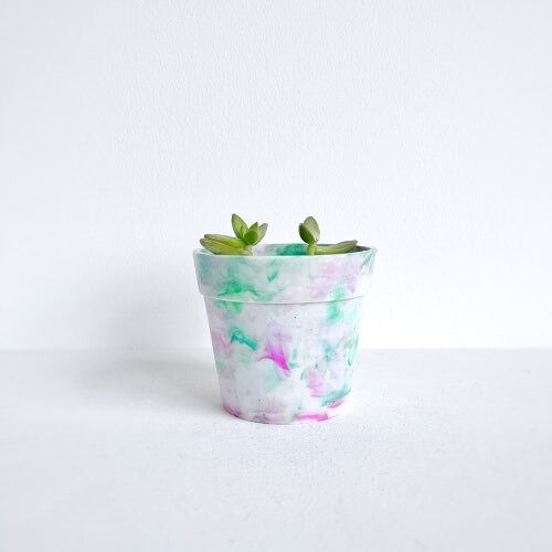 Cache-pot en plastique recyclé | Belle-de-nuit
