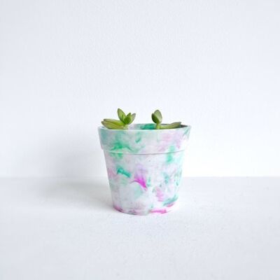 Recycled plastic flowerpot | Beauty of the night