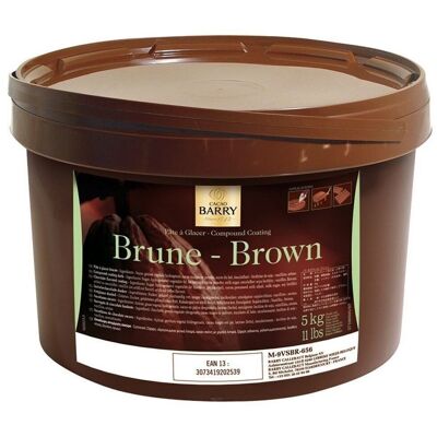 CACAO BARRY - PATE A GLACER BRUNE 5kg