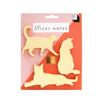 CHATS CHAT ET CHIEN NOTES STICKY 1