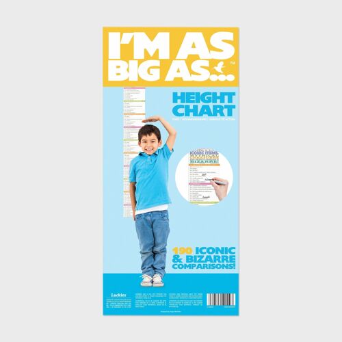 I'm As Big As… Height Chart