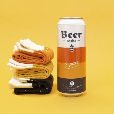 3Pack Beer Socks